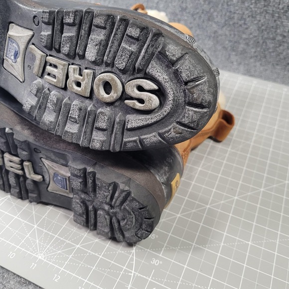 Sorel Boots Womens Size 7 Brown Caribou II Winter Removable Liner NL1000-220 - Picture 6 of 10